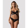 Sexy veš set 2-delni Blomentis crni - XS/S