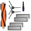 shumee Komplet krtač HEPA filtrov za RoboRock E25/S6/S50/S5 MAX/S6 maxV