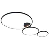 Rabalux Plafonjera Formand, LED 38W, 1100lm, 3000K, 115cm, Crna
