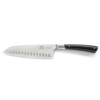 Santoku nož EDONIST 18 cm, nerjaveče zakovice, črn, Lion Sabatier