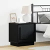 Noćni ormar Crna 44 x 34,5 x 45 cm Konstruirano drvo