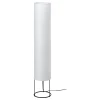 STRANDAD Podna lampa, bela/crna