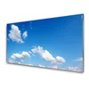 tulup.si Slika na steklu Sky oblaki landscape 125x50 cm 2 obešalnika