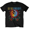 Guns N Roses Majica Use Your Illusion Circle Splat Unisex Black L