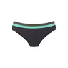 s.Oliver Bikini hlačke voda/antracit/temno zelena