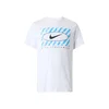 Nike Sportswear Majica nebeško modra/črna/bela