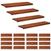 Vidaxl Stopnice 20 kos 100 x 30 x 2 cm Rjava Trda bukovina
