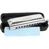 Cascha HH 2272 Chromatic 10-40 Blues Ustna harmonika (Kot novo)