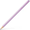 Grafitna olovka Faber Castel GRIP HB Sparkle 118263 violet metallic