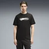 PUMA Sport Logo Play Tee Men, Men, Black, XS