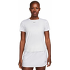 Nike W NK ONE CLASSIC DF SS TOP, ženska majica za fitnes, bijela FN2798