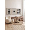 Wallity slika 3Dartsoho73, 3 dijela, 33 x 48 cm