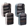THULE Packing Cube Family Set komplet kocki za pakovanje 4/1 - Pond Gray/White