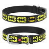 WAUDOG Usnjena ovratnica Batman DC COMICS črna 29-38 cm, širina: 20 mm