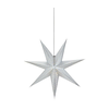 Markslöjd 705788 - Božićna dekoracija GLITTER 1xE14/25W/230V prečnik 75 cm srebrna