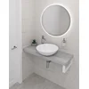 SAPHO AVICE Elegantna Deska za Umivalnik 180x36, Dub Starobílý, Laminat, Debelina 5 cm