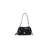 REPLAY Crna mini sack torba s logotip pločicom
