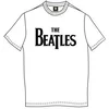 The Beatles Unisex majica Drop T Logo White (Retail Pack) L