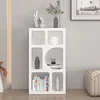 Hanah Home polica za knjige Bohem 90cm, 50 cm, bela