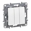 764X03 NILOE TROJNO STIKALO 1P/10A/250V BELO LE764X03