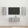 Set TV komoda Zidne 2 pcs Siva Sonoma Konstruirano drvo