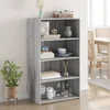 Visoka komoda boje hrasta 70 x 41 x 124 cm konstruirano drvo