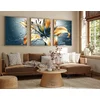 Wallity Uramljena slika Huhu219, 20x30 cm , 3 dela