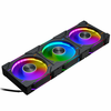 Phanteks D30-120 D-RGB Fan Računalniško ohišje Ventilator 12 cm Črna 3 kos(-i)
