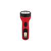shumee Polnilna LED svetilka Trapper 1W+3W črno rdeča Ideus 03932