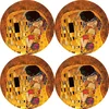 Bertoni Home Unisexs 4 Round Table Pads Set Pocałunek