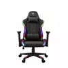 WHITE SHARK gejmerska stolica THUNDERBOLT RGB (Crna) do 150 kg, Eko koža