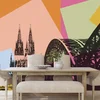 Tapeta digitalna ilustracija mesta Köln - 343x231