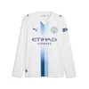 PUMA Manchester City 26/27 Third Long Sleeve Jersey Men, Sport, White/Blazing Blue, XS