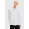 AllSaints  srajca moška bombažna z elastanom HAWTHORNE LS SHIRT