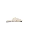 Trendyol Shoes Ženske papuče Takss25Te00043, Krem