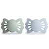 Frigg tolažilna duda - silikon Lucky simetrična 0-6 m Sage/Powder Blue