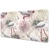 Decormat Podloga za pisalno mizo Roza plamen 100x50 cm