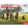 ICM maketa-miniatura US Bomber Crew (1944-1945) - 100% new moulds • maketa-miniatura 1:35 figure • Level 3
