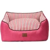 PetJungle krevet za pse sa prugama Roze S 50x40x14 cm