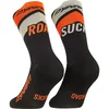 Dynafit ULTRA CREW SK ponožky, black out/ultra orange (EU 39-42)