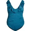 Swim by Zizzi Enodelne kopalke modra