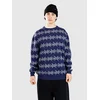 Santa Cruz Wired Knit Crew Pullover midnight blue