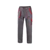 Canis Radne pantalone do struka luxy josef sivo-crvene vel.50 ( 55212 )