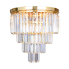 Brilagi - LED kristalni stropni luster MOZART 5xE14/40W/230V zlatna