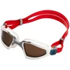 Aqua sphere kayenne pro brown polarized lens white/red