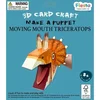 Fiesta Crafts Kreativni komplet 3D lutka Triceratops