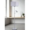 Podna lampa Devin, Siva