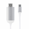 SATECHI ALUMINUM TYPE-C TO HDMI CABLE ADAPTER 4K 60HZ 1,8m - Silver