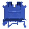 DE Modri vijačni konektor za tračnico 10 mm2 1P VDE UL 5736