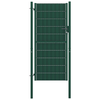 Vrata za ogradu PVC i čelik 100x124 cm Zelena